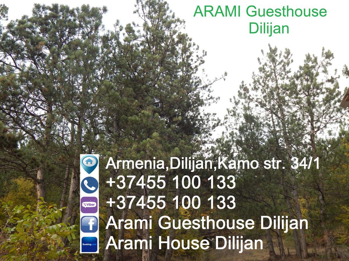 Arami Guest House Dilijan Eksteriør billede